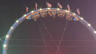 recording my first favorite fair ride at the fair fire ball
