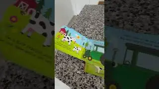 Busy Tractor Kids Book 🚜 | Interactive Farm Book Toddlers Will Love! #kidsbooks