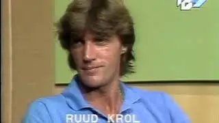 Italo Kuhne intervista Ruud Krol | Puntata 1 del Processo del lunedì, 15 settembre 1980.