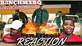 B3NCHMARQ FT A-REECE - NEW FRIEND$ (Official Music Video) | REACTION