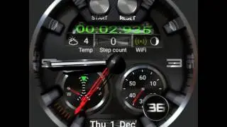 Smartwatch face Jackal