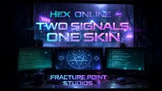 TWO SIGNALS, ONE SKIN // HEX ONLINE   Witchcore &times; Cyberpunk &times; Lo-Fi Rap