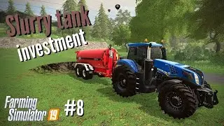 Slurry Tank investment - Ep8 Ravensberg Lets play FS19 Maize Plus