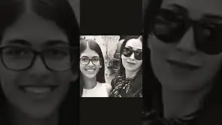 #Karishma kapoor with her daughter samiera kapoor