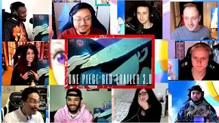 『One Piece Film Red - Official Trailer 3.0』|「GRAND REACTION MASHUP」| GokuDas