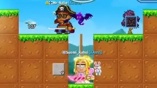 Mr-Nalle piti TAAS dropgamea! | Drop game Pixel Worlds Suomi | 😱