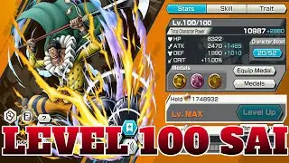 LEVEL 100 SAI GAMEPLAY | ONE PIECE BOUNTY RUSH | OPBR