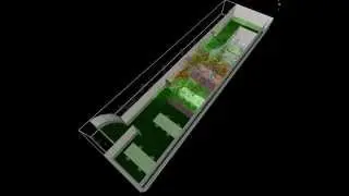 Room acoustics simulation with Rossoacoustic CP30 panels