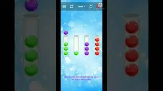 Ball in Order Level-1(⭐),#short,#youtubeshort,#shortvideo,#youtubeshortvideo,#KingShaktie,#shorts