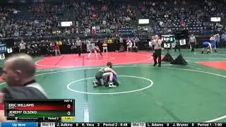Jeremy Olszko Nda1 vs Eric Williams Elp2 2019 OAC Junior High State 114lbs Semi