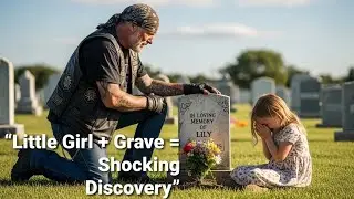 Biker Found a Little Girl Crying at His Daughter&rsquo;s Grave &ndash; His World Shattered!
