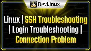How to restore an ssh connection - sshd service
