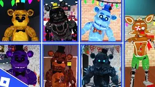 How to Get ALL BADGES & CHRISTMAS EVENT in FNaF: Universe RP 2