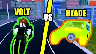 Is BLADE FASTER THAN VOLT BIKE??? | Roblox Jailbreak