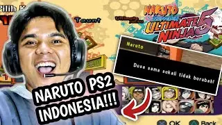 GILA KEREN!!! NARUTO PS2 BERBAHASA INDONESIA || NARUTO SHIPPUDEN ULTIMATE NINJA 5 PS2