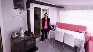 İşte Hayalimdeki Ev Tam İstediğim Gibi🤗Boşuna Üzüldüm_ Sobanın Yerini Değiştirdik 