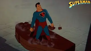 Superman: The Mummy Strikes 1943 Famous Studios Cartoon Short Film | Animation Review