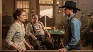 Her Husband Sold Her In A Card Game Drunk, Cowboy Won And Set Her Free Then Shot Husband Dead