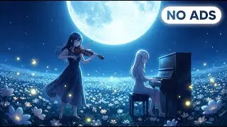 Moonlit Duet 🌙 | ASMR Cinematic Piano & Violin | Neo-Classical Anime Soundtrack for Mindful Nights