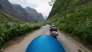 Vietnam down the mountain 4K part 1