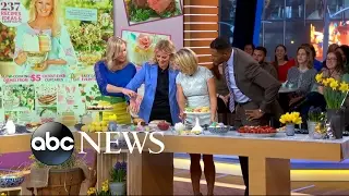 Sandra Lee demonstrates delicious Easter recipes live on 'GMA'
