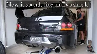 ВОТ КАК ДОЛЖЕН звучать Evo! | Установка выхлопной системы Invidia