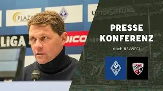 3. Liga | 19. Spieltag | SV Waldhof - FC Ingolstadt 04 | Pressekonferenz nach dem Spiel
