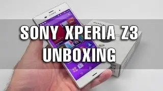 Sony Xperia Z3 Unboxing - GSMDome.com