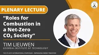 Plenary Lecture Slides from Prof. Tim Lieuwen (40th ISOC - Emphasizing Energy Transition)