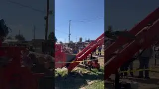 Blockbuster B18 HP at the Paul Bunyan show #firewood #firewoodprocessor