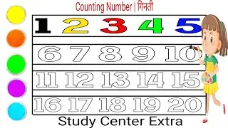 one two three, learn to count, 123 numbers, 1 to 100 counting, alphabet a to z, गिनती 1से 100 तक