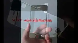 iphone 4S gold tempered glass screen protector