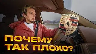 Ни повернуть, ни остановиться. Обзор Porsche Cayenne 957 на полигоне.