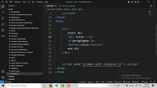 أساسيات البرمجة بلغة  #javascript الدرس 36   التعامل مع أبناء العناصر deal with children's