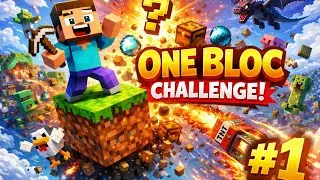 MINCRAFT ONE BLOCK CHALLENGE EP 1 