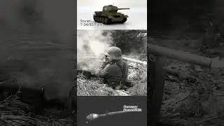 Smoking Soviet T-34 Tanks VS German Panzerfaust #worldwar2