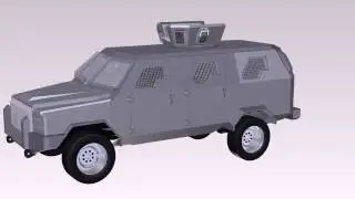 Armored Concept Truck - Modular Design - Molan Armored Cars and Trucks