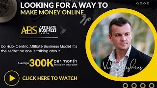 Discover The Secret To Earning Money Online With Hub Centric Affiliate Business!