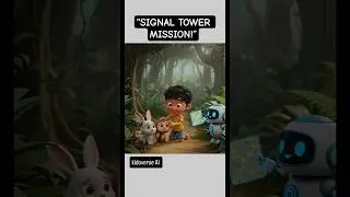 Tinku & Robo: Jungle Signal Tower Mission | Episode 10 | Full Adventure!&rdquo; #shorts #trending