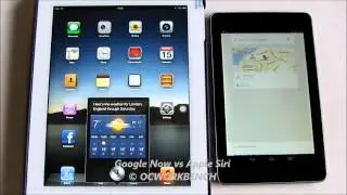 Nexus 7 Google Now vs iPad's Siri @ OCWORKBENCH