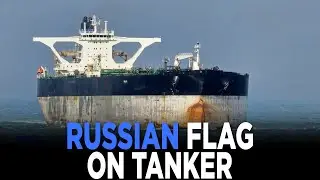 Crew On Board Oil Tanker Being Pursued By U.S. Paints Russian Flag On Ship | TRENDING