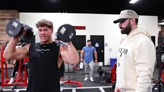 FULL BODY WORKOUT PLUS NOAH BECK'S NEW TATTOO...