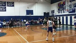 West Scranton Freshman vs Abington Heights 1st qrt. 1/20/2023