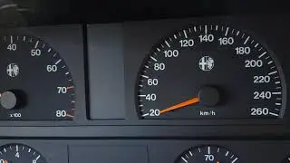0 - 100 km/h Alfa 164 Super V6 3.0 24V
