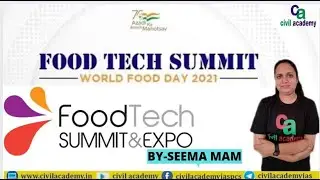 Food Tech Summit | World Food Day 2021 | Food Tech Summit and Expo