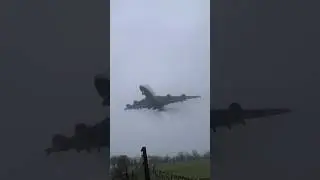 A380 British Airways landing during the foggy weather in London Heathrow Airport #planespotting