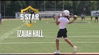 Izaiah Hall, Class of 2024 quarterback prospect
