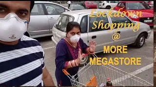Lockdown Shopping in More Megastore -  Bengaluru, India