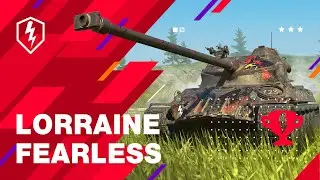 WoT Blitz. Fight in Rating Battles to Get the Lorraine Fearless