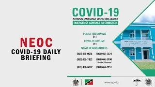 The National Emergency Operations Center (NEOC) COVID -19 Briefing for October 7, 2020